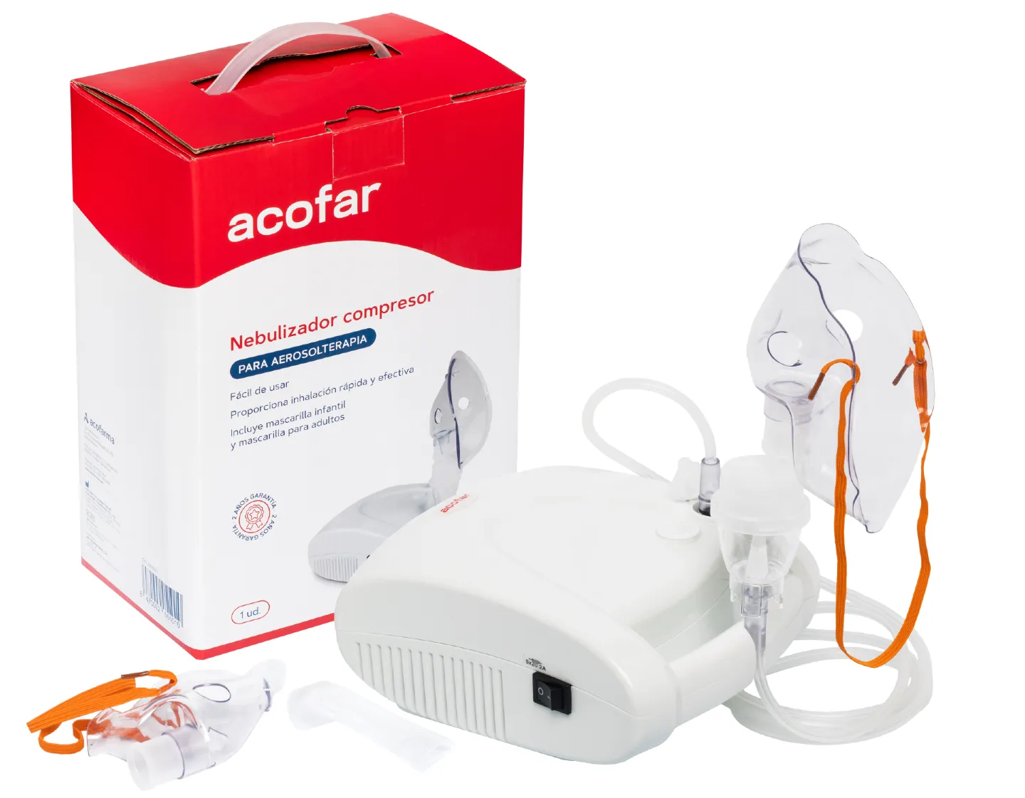 Acofarma lanza un nebulizador compresor para